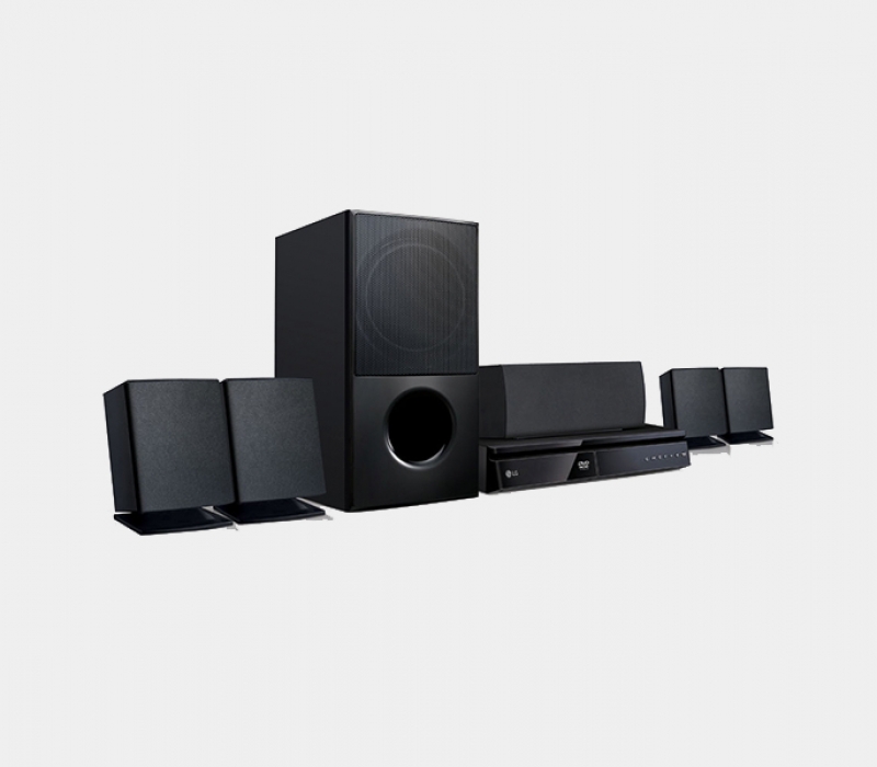 Home Theater LG LHB625M 5.1 Canais com Blu-ray Player 3D, Smart TV, Bluetooth, Entrada USB, HDMI e L DVD - 1000W